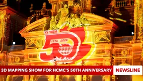 3D mapping show for Hồ Chí Minh City's 50th anniversary