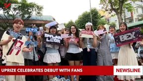 UPRIZE celebrates debut with fans