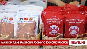 Cambodia turns traditional food into economic products