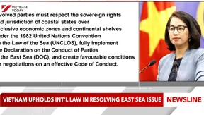 Vietnam upholds international law in resolving East Sea issue