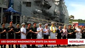 USS George Washington visits Da Nang