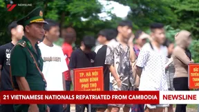 21 Vietnamese nationals repatriated from Cambodia