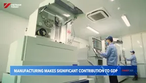 Manufacturing makes a significant contribution to GDP