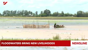 Floodwaters bring new livelihoods