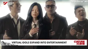 Virtual idols expand into entertainment