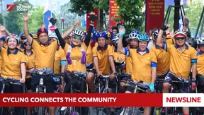Cycling connects the community