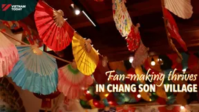 Fan-making thrives in Chang Son Village | Vibes of Vietnam