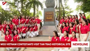 Miss Vietnam 2026 contestants visit Tan Trao historical site