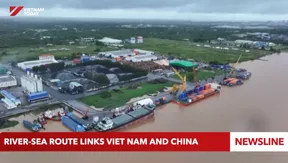 River-sea route links Vietnam and China
