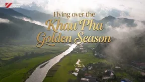 Flying over the Khau Pha Golden Season | Vibes of Vietnam