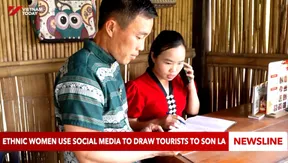 Ethnic women use social media to draw tourists to Son La