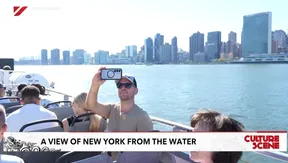 A view of New York from the water