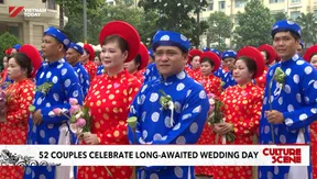 52 couples celebrate long-awaited wedding day