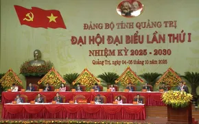 Khai mạc Đại hội đại biểu Đảng bộ tỉnh Quảng Trị lần thứ nhất