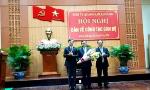 Quảng Nam bầu Bí thư Tỉnh ủy mới