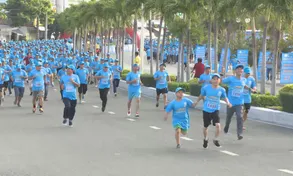 Nha Trang: Chạy việt dã đồng hành cùng sức khỏe cộng đồng