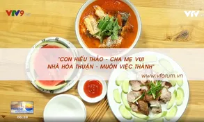 Mâm cơm đặc sắc cho ngày cuối tuần