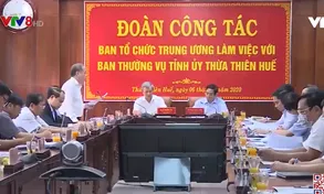 Ban tổ chức Trung ương làm việc với Thừa Thiên - Huế