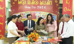 Phú Yên: Khai mạc Hội báo Xuân Giáp Thìn 2024