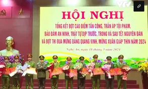 Công an Nghệ An tổ chức Hội nghị tổng kết đợt cao điểm tấn công, trấn áp tội phạm