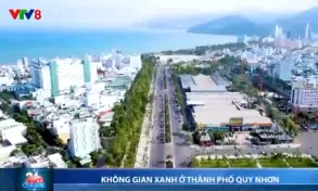 Không gian xanh ở thành phố Quy Nhơn