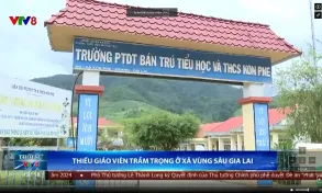 Xã vùng sâu Kon Pne thiếu giáo viên trầm trọng