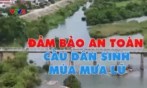 Đảm bảo an toàn cho cầu dân sinh trong mùa mưa lũ