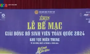 Bế mạc Giải bóng rổ sinh viên toàn quốc khu vực miền Trung