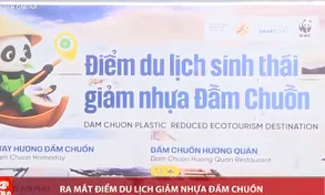 Ra mắt Điểm du lịch giảm nhựa Đầm Chuồn