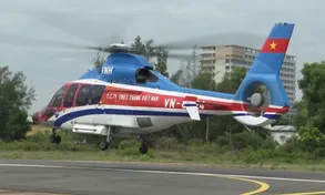 Đà Nẵng mở lại tour trực thăng ngắm toàn cảnh thành phố từ trên không