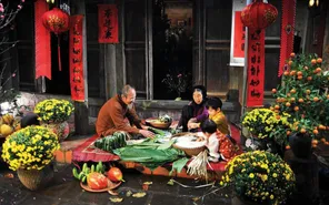 Hồn dân tộc trong phong vị Tết Việt