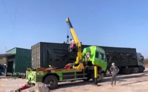 Xử phạt 77,5 triệu đồng xe đầu kéo chở quá tải trên cao tốc Vĩnh Hảo – Phan Thiết