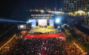 Hà Tĩnh: 5 địa phương đồng loạt khai trương mùa du lịch biển 2026