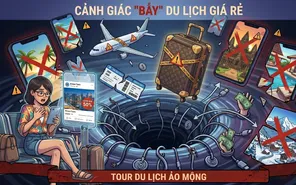 Bẫy lừa "Du lịch giá rẻ": Khi sự cả tin bị thao túng bởi công nghệ.