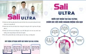 Nước bọt nhân tạo Sali Ultra: Đồng hành cùng người gặp tình trạng khô miệng mãn tính