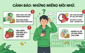 Nhận diện bẫy "Việc nhẹ lương cao" mùa hè cho sinh viên