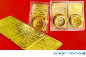 Giá vàng hôm nay 31/8: Giá vàng trong nước cao hơn thế giới hơn 20 triệu đồng/lượng