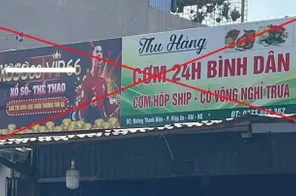 Cảnh giác chiêu trò tài trợ làm bảng hiệu miễn phí để quảng cáo cá độ, cờ bạc trực tuyến