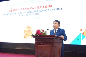 Vinh danh 189 thí sinh xuất sắc của Sân chơi Toán học Việt Nam (VNMF) năm học 2025-2026
