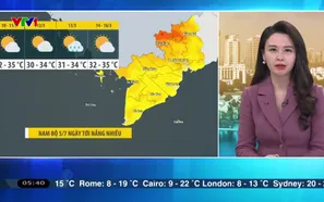 Bản tin thời tiết 5h30 - 10/3/2026
