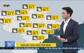 Bản tin thời tiết 6h15 - 13/03/2026