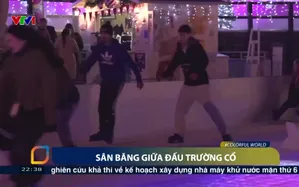 Sân băng giữa đấu trường cổ