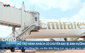 Hỗ trợ hành khách có chuyến bay bị ảnh hưởng