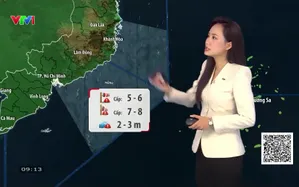 Bản tin thời tiết 9h10 - 09/9/2026