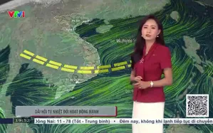 Bản tin thời tiết 19h45 - 10/9/2026