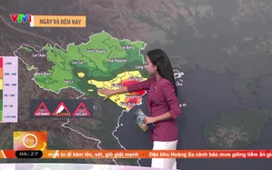 Bản tin thời tiết 6h30 - 14/9/2026