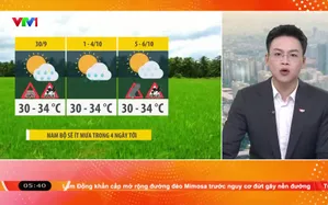 Bản tin thời tiết 5h30 - 30/9/2026