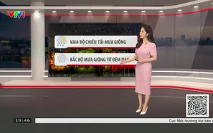 Bản tin thời tiết 19h45 - 03/10/2026