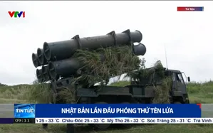 Nhật Bản lần đầu phóng thử tên lửa