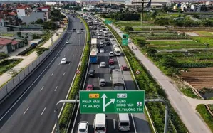 Cấm xe tải lưu thông ở làn 1 trên cao tốc Hà Nội - Hải Phòng và Pháp Vân - Cầu Giẽ